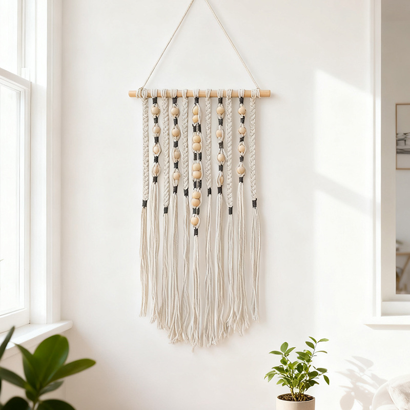 Macrame Wall Hanging - Macrame wanddecoratie Boho decor wandtapijt handgemaakte