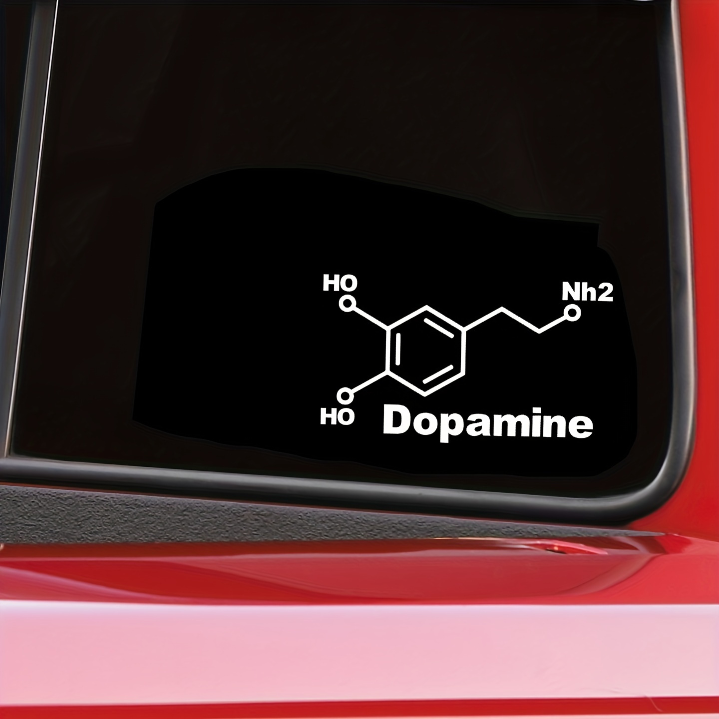 Home Decor Dopamine - 1PC Dopamine Molecule Chemische Structuur PET