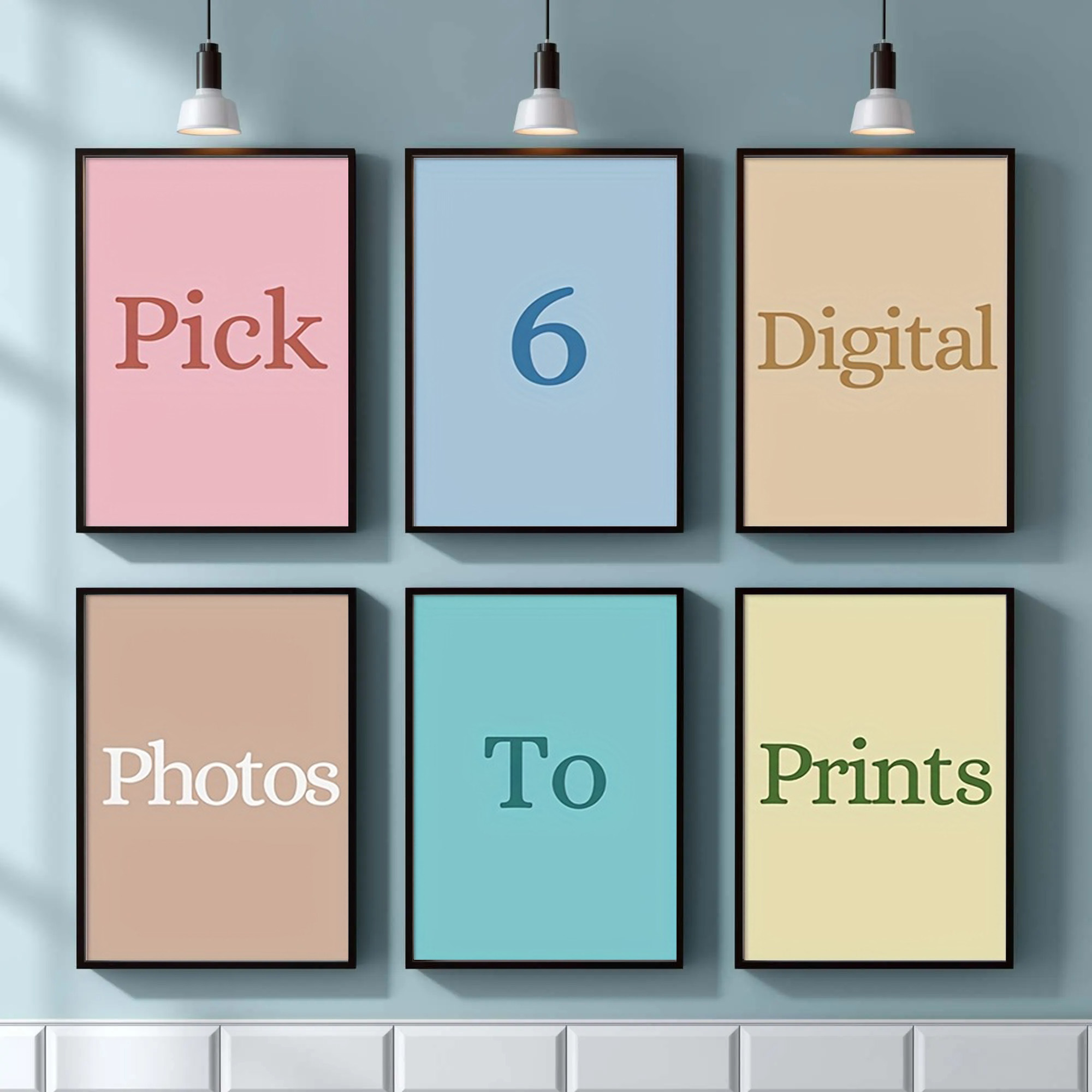 Home Decor Foto - 4/5/6 stuks gepersonaliseerde canvasafdrukken, geschikt voor