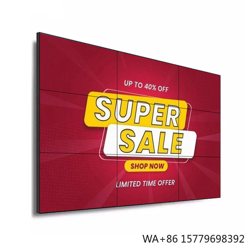 Home Decor Video - 3x3 55 inch LCD videowall display