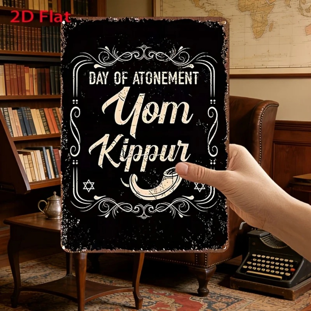 Home Decor Vintage - CIFBUY Vintage Jom Kippur Dag van