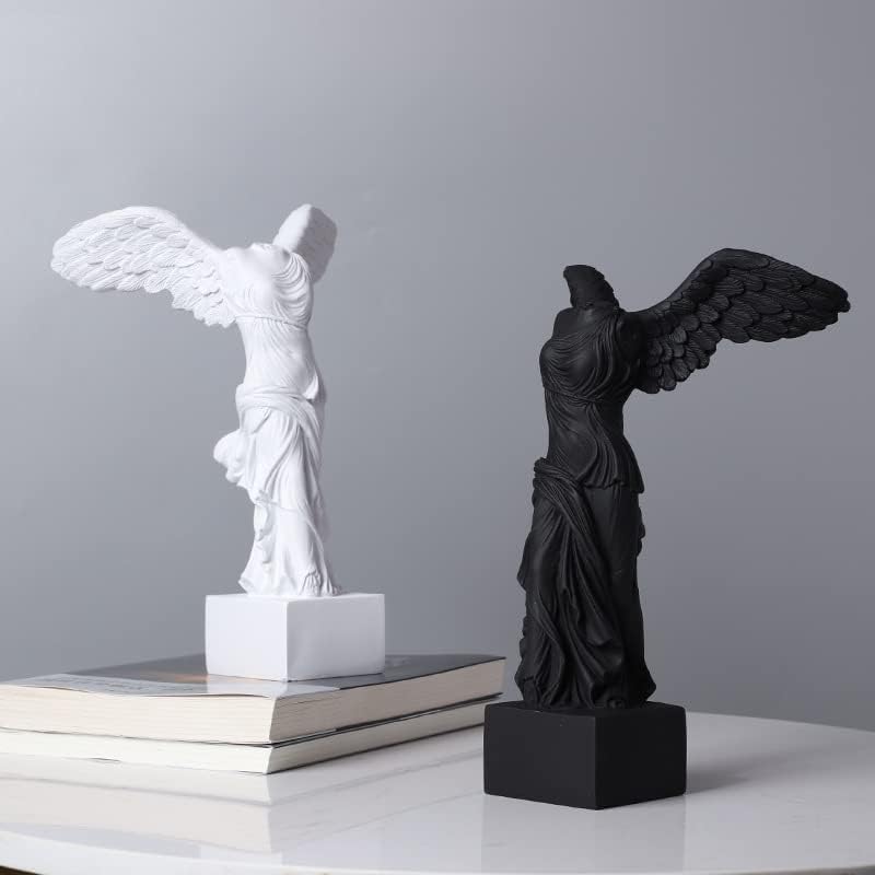 Victory Home Decor - Grieks standbeeld hars Romeinse lamellen gevleugelde