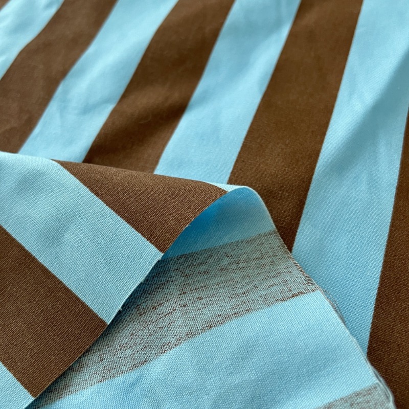 Home Decor Dopamine - Kleurblok Strepen Stof Dopamine Jurk Tafelkleed
