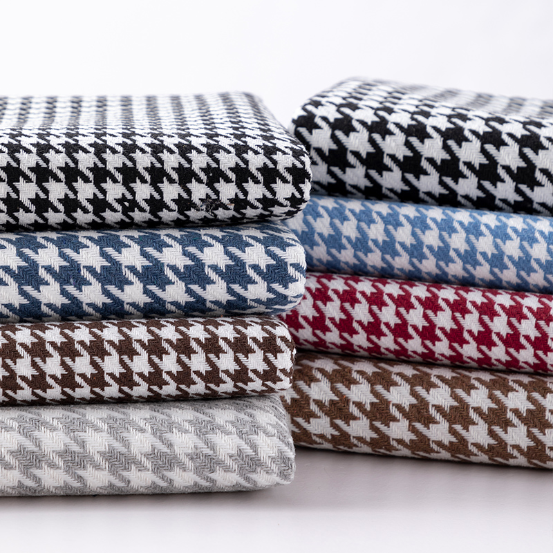 Linen Table Runner - 146 cm Breedte hoogwaardige Houndstooth Stoffen