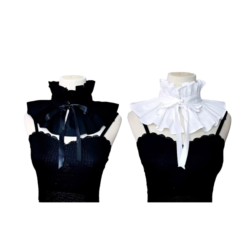 Victory Home Decor - Afneembare valse kraag meisjes kleding sjaal