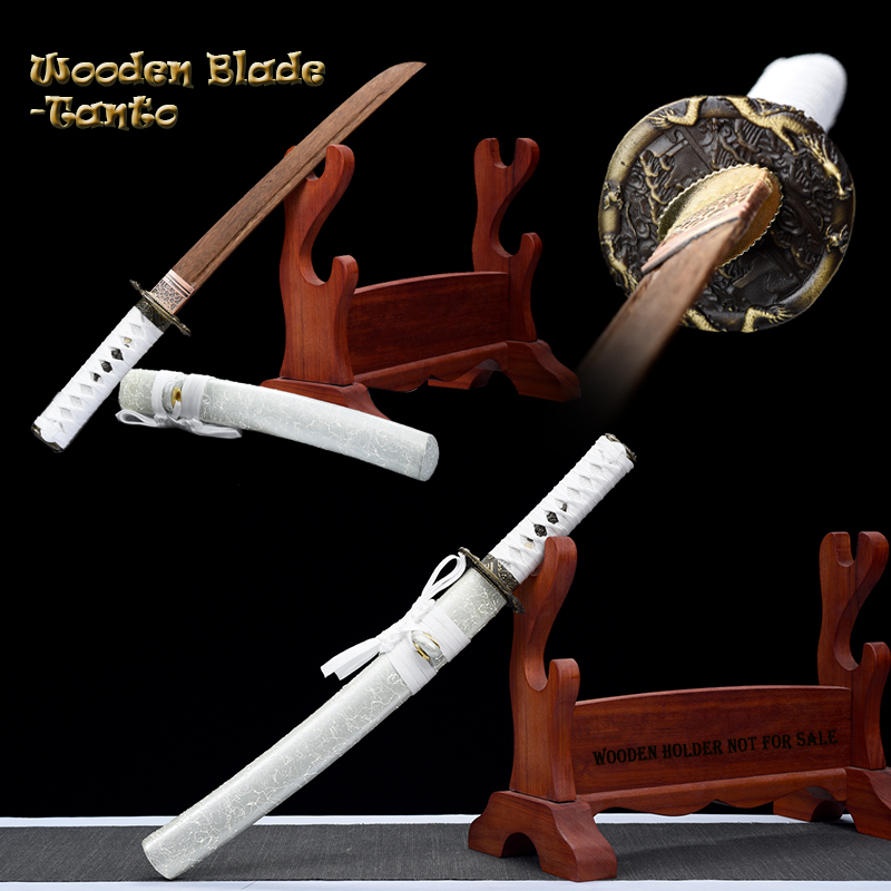Home Decor White - Op maat gemaakt houten Iaito trainingsswaard