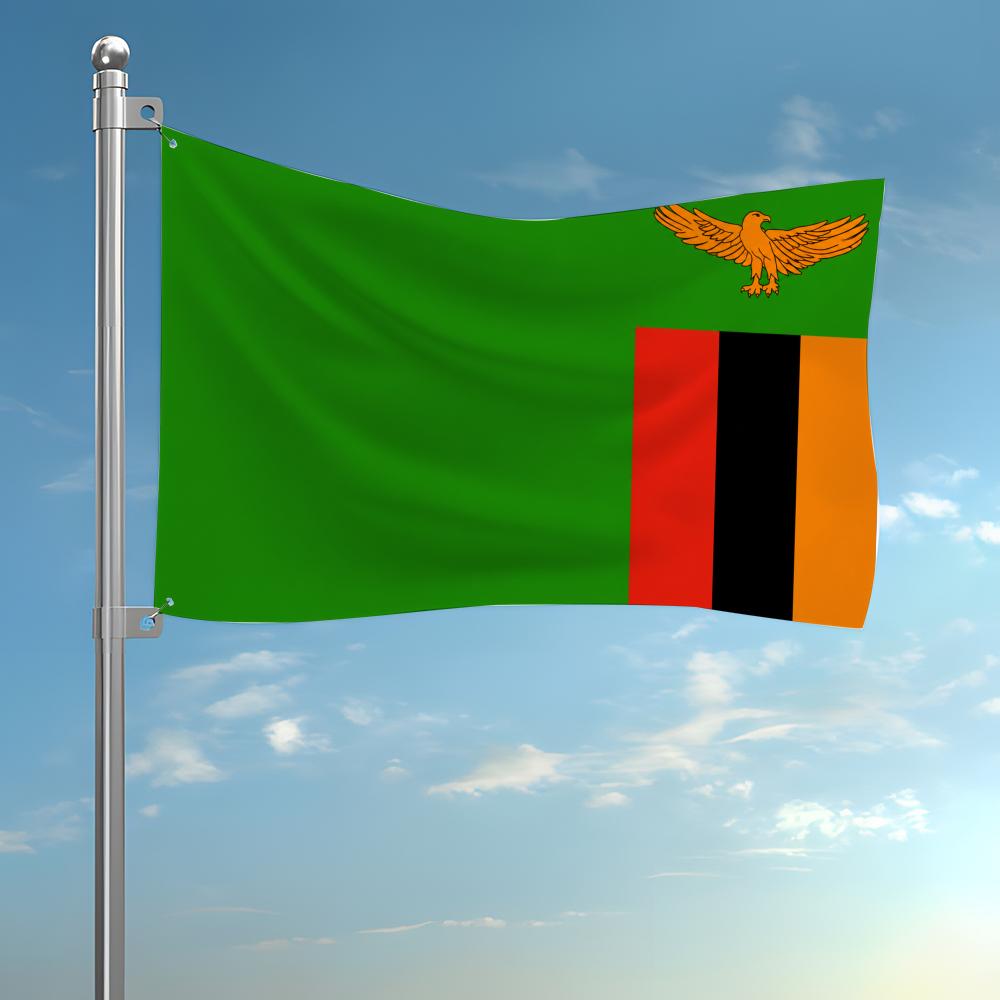 Home Decor Zambia - Zambia Custom Vlag Muurhangend Tapijt Banner