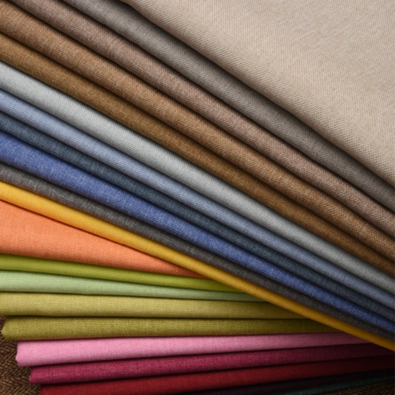 Linen Table Runner - Verdikte katoenen linnen stof per meter