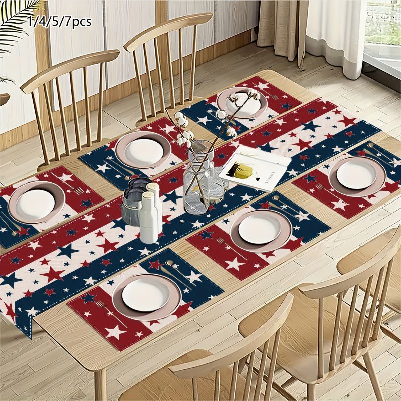 VIKAMA Onafhankelijkheidsdag 4 - Linen Table Runner recensie en prijs