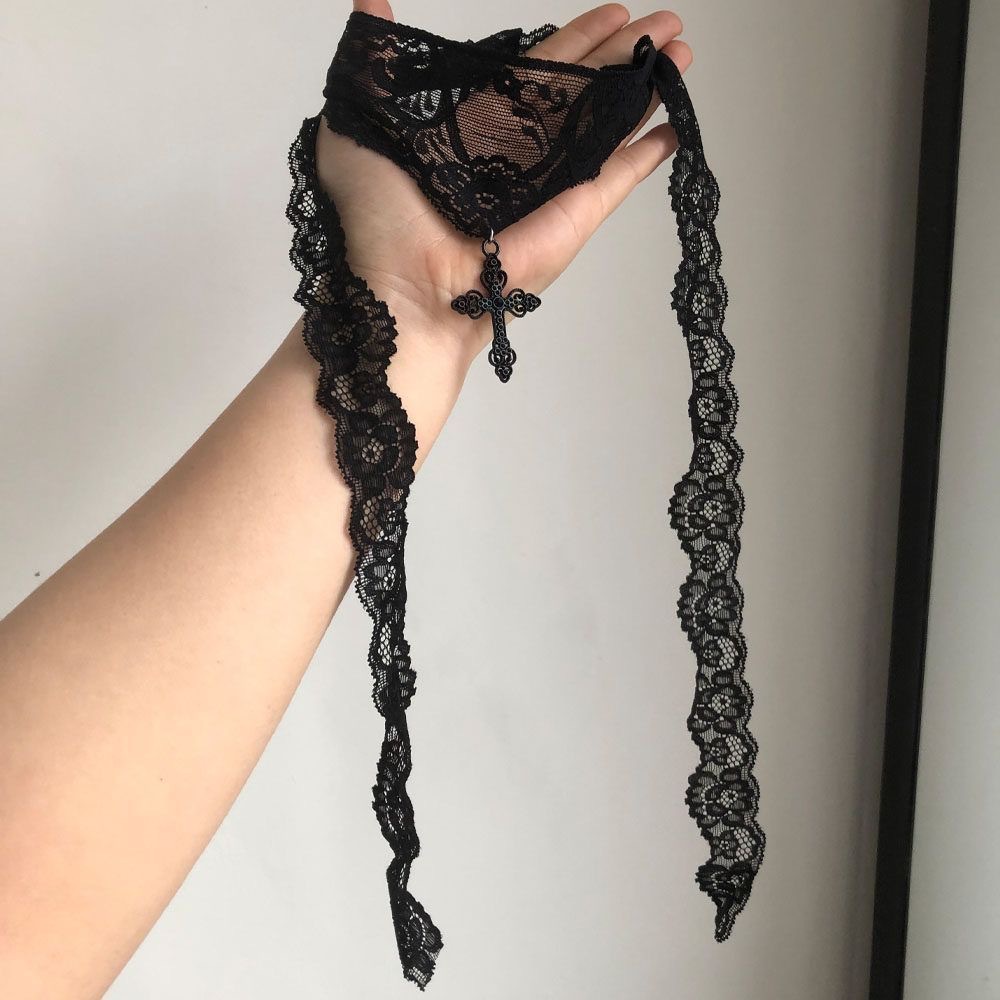 Lange sexy kanten choker met z - Victory Home Decor recensie en prijs