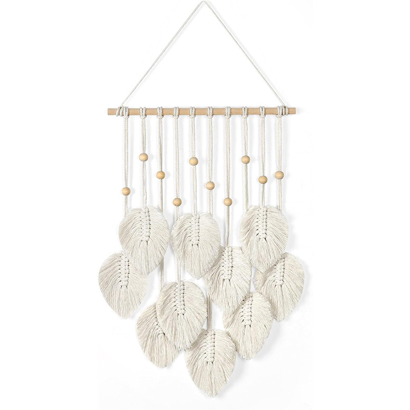 Boheemse Macramé Leaf muurhang - Macrame Wall Hanging recensie en prijs