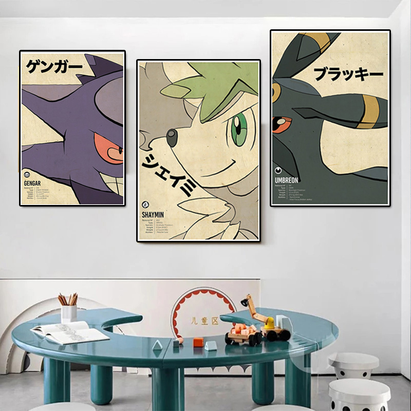 Vintage Pokemon Anime Figuur C - Home Decor Scrap recensie en prijs
