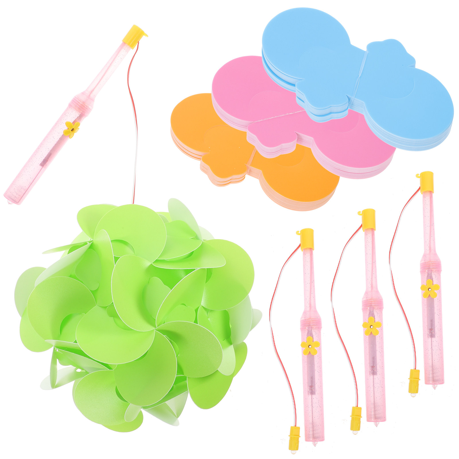 4 sets papieren bloemenlantaar - Home Decor Garden recensie en prijs