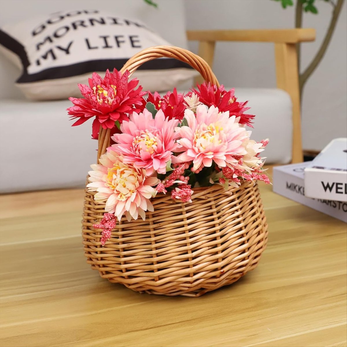 Wicker picknickmand met handva - Home Decor Garden recensie en prijs