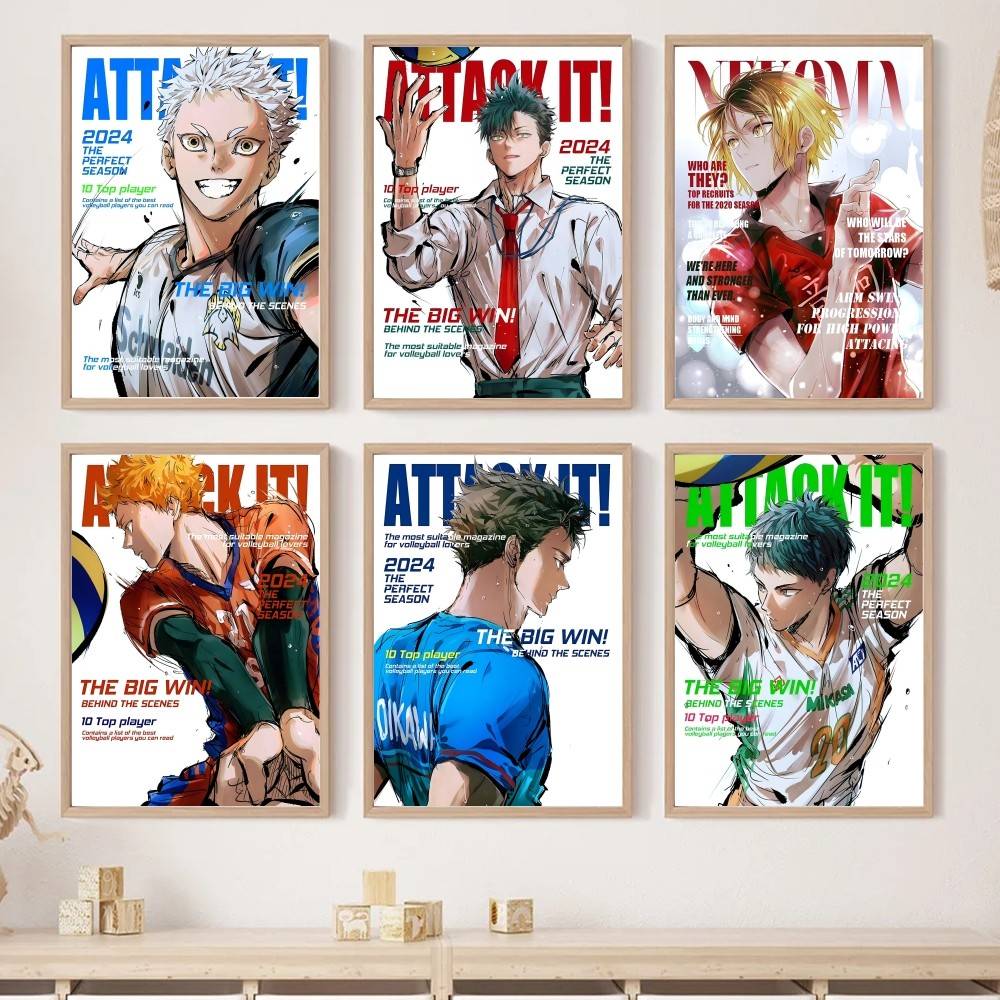 Anime Haikyuu!! Tijdschriftoms - Home Decor Magazine recensie en prijs