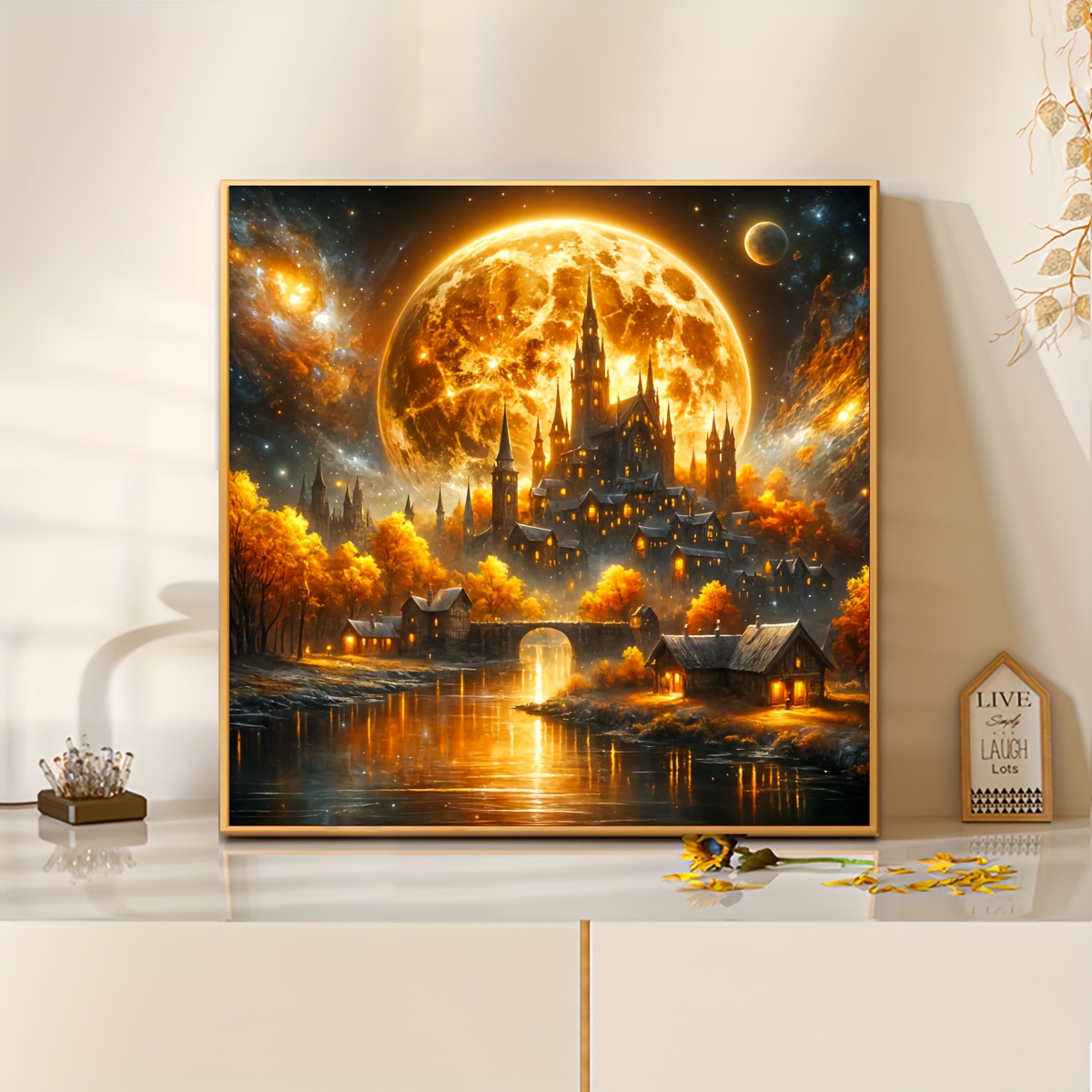 Kasteel onder het maanlicht pu - Home Decor Under 500 recensie en prijs