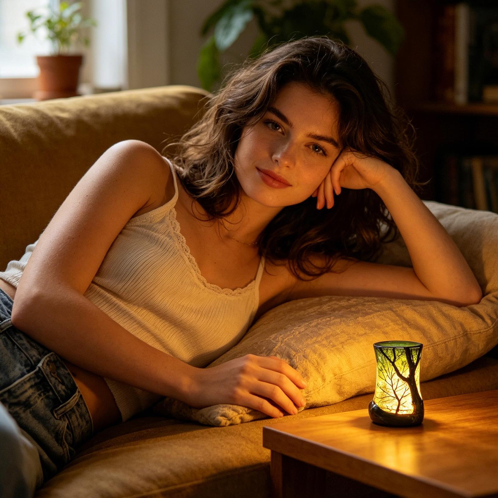 Nachtkastje Lamp Bos Nachtlamp - Home Decor Inspo recensie en prijs