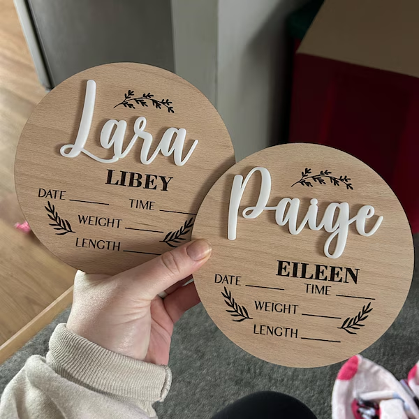 1Pc Aangepaste Baby Aankondigi - Home Decor Inspo recensie en prijs