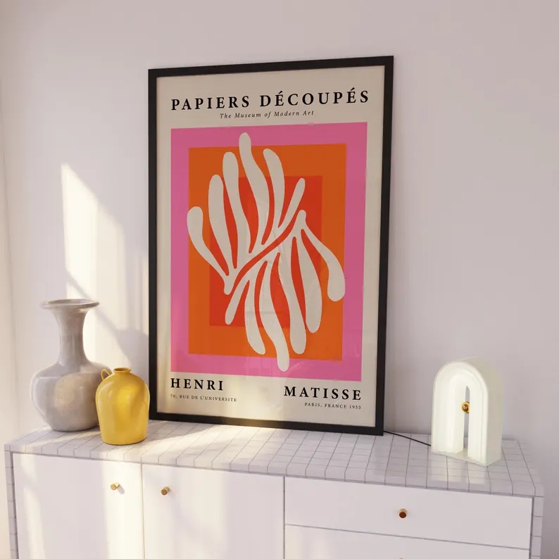 3pcsModern Oranje Bauhaus En P - Home Decor Foto recensie en prijs