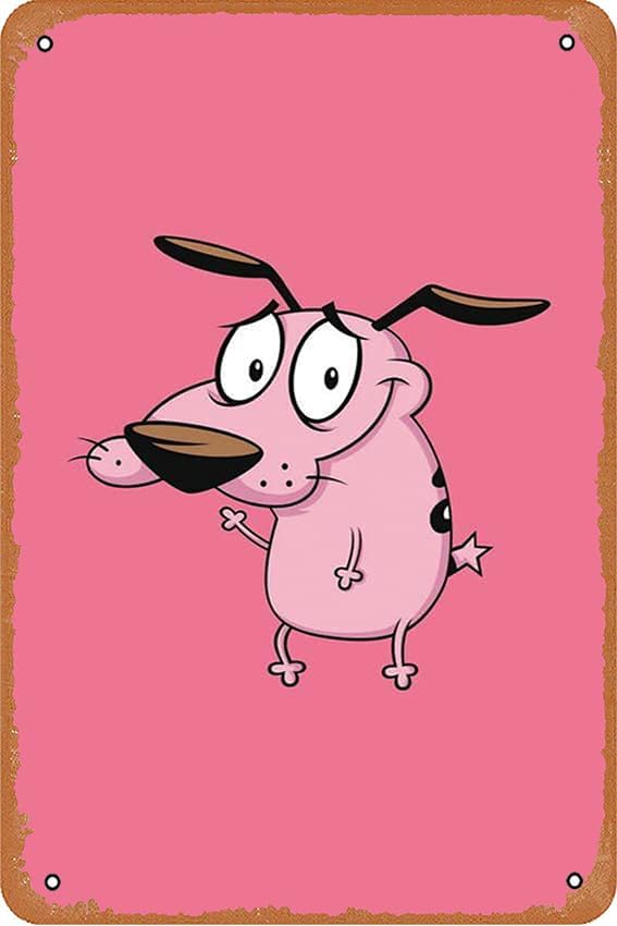 Courage The Cowardly Dog 2160× - Home Decor Wallpaper recensie en prijs