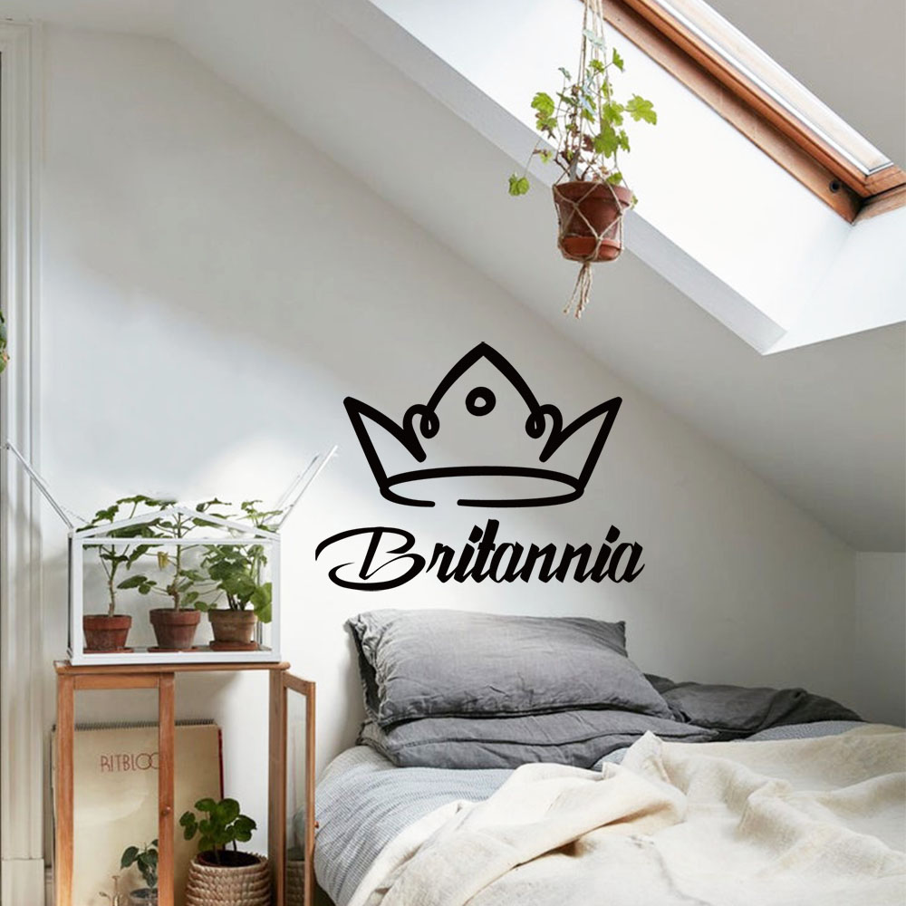 1PC Romantische Kroon Aanpasba - Home Decor Wallpaper recensie en prijs