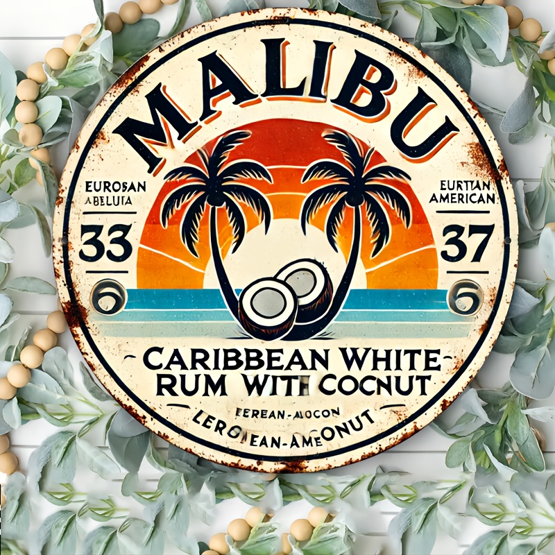 Vintage Malibu Rum Coconut alu - Home Decor Tree recensie en prijs