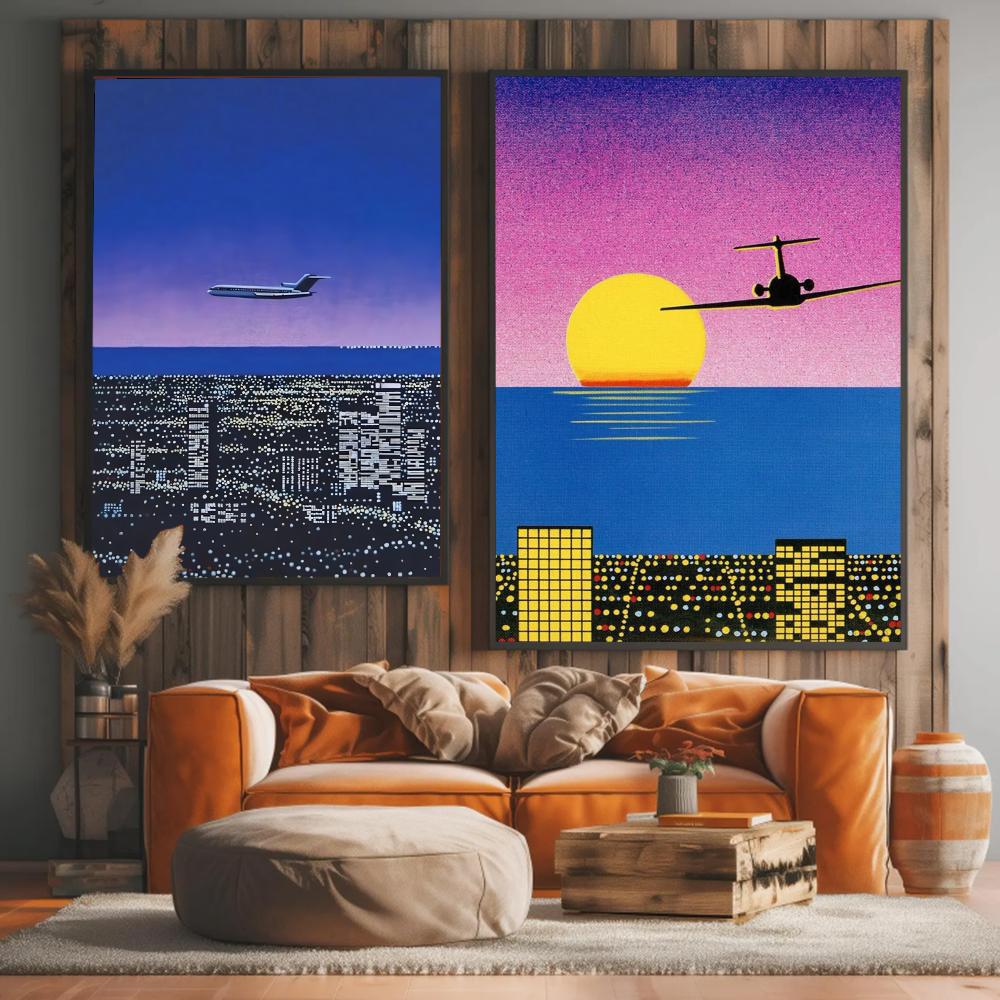 1 st frameloze H-hiroshi Nagai - Abstract Oil Painting recensie en prijs