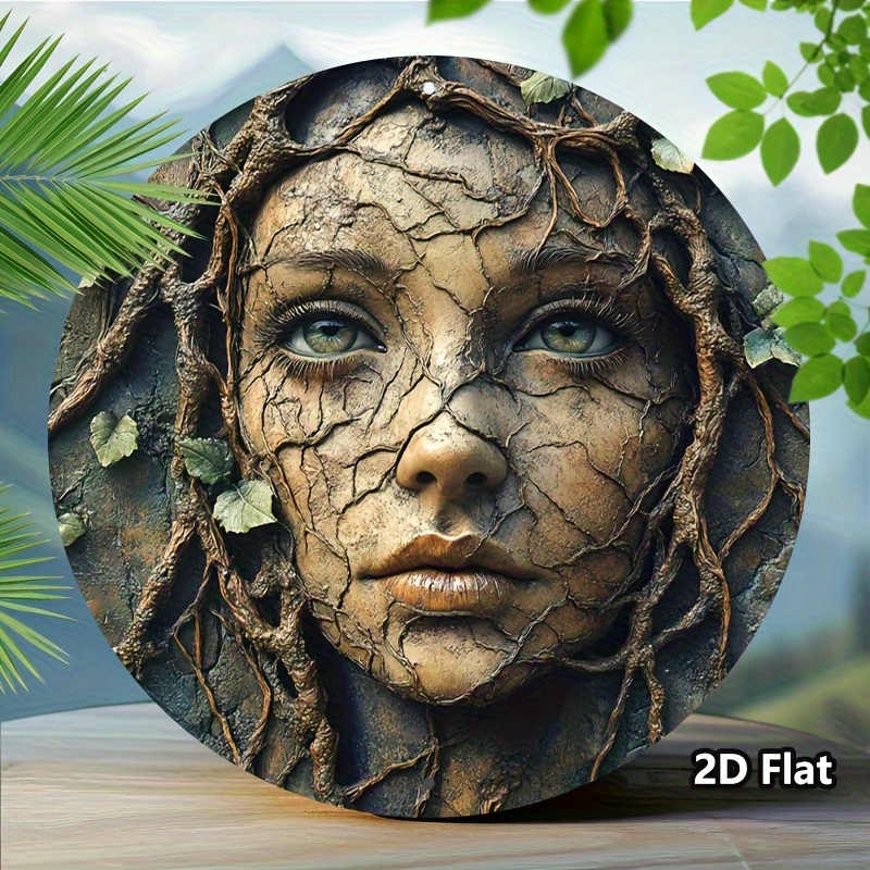 2D platte, vintage aluminium r - Home Decor Tree recensie en prijs