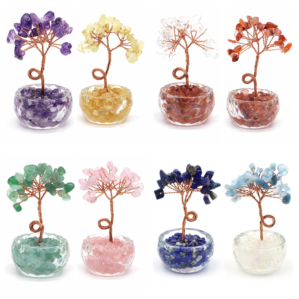 Natuurlijke edelsteen kristall - Home Decor Tree recensie en prijs