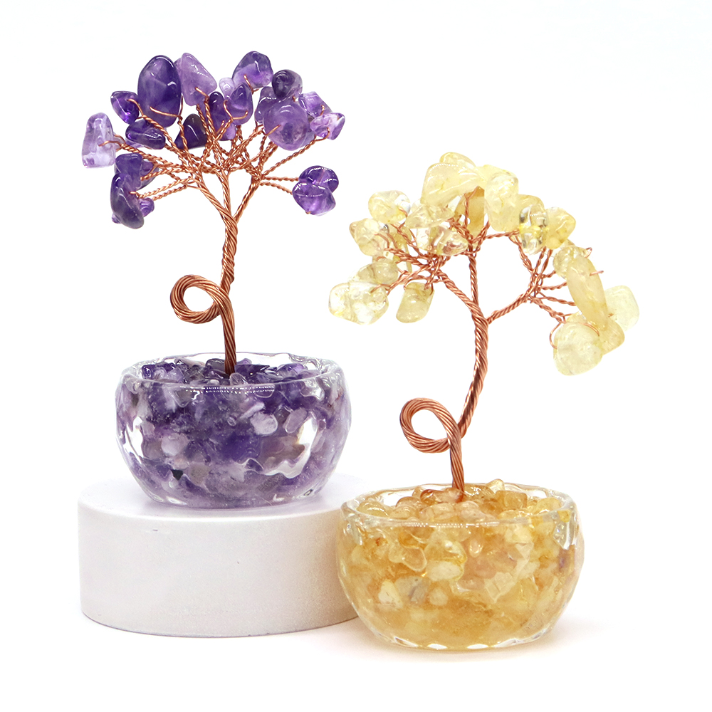 Natuurlijke edelsteen kristall - Home Decor Tree recensie en prijs