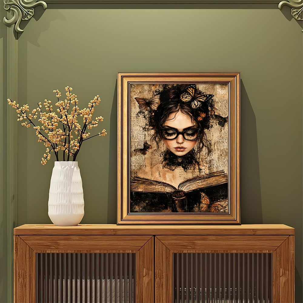 Dark Academia Retro wanddecora - Abstract Oil Painting recensie en prijs