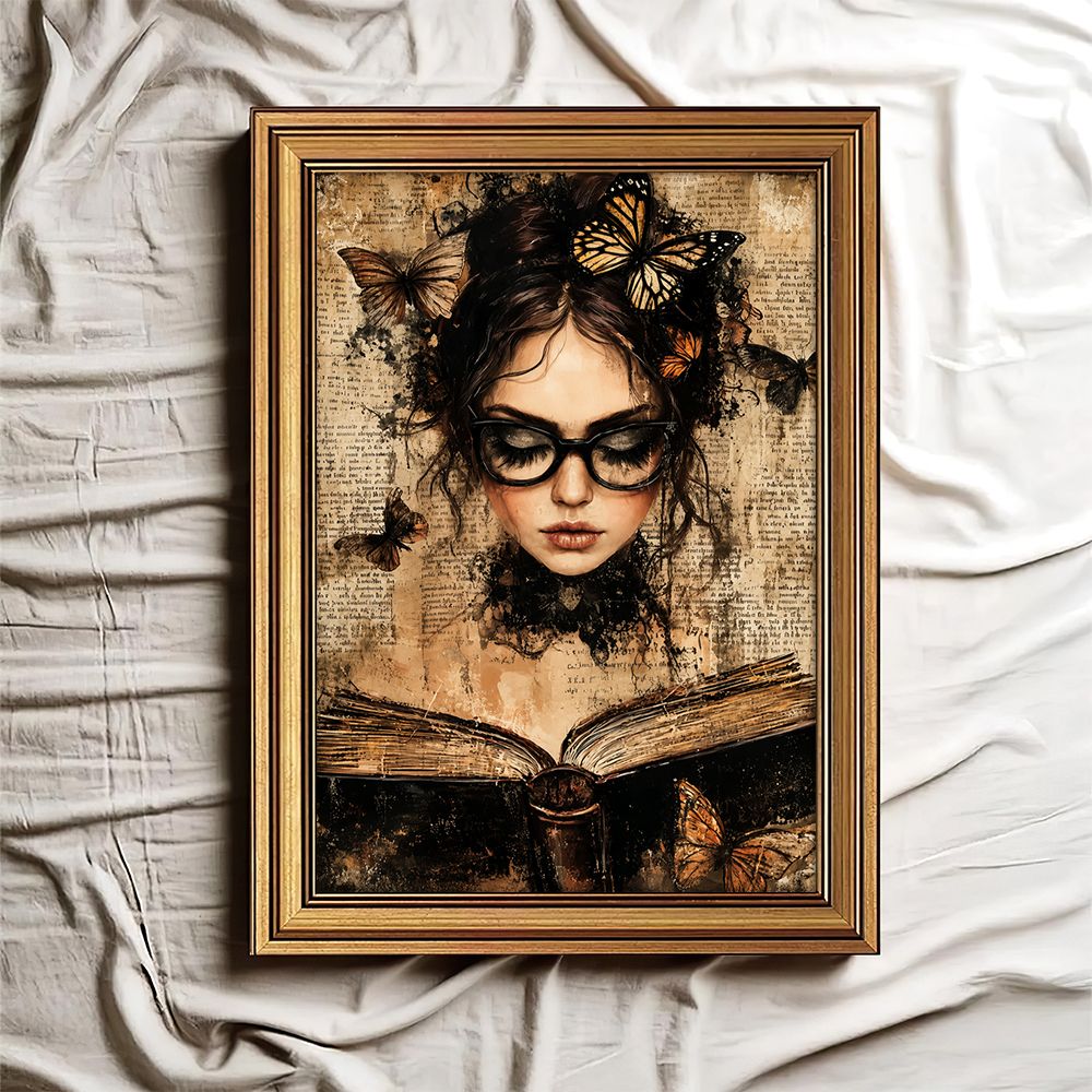 Dark Academia Retro wanddecora - Abstract Oil Painting recensie en prijs