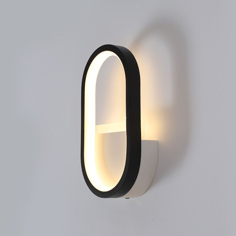 Moderne Scandinavische LED-wan - Home Decor White recensie en prijs