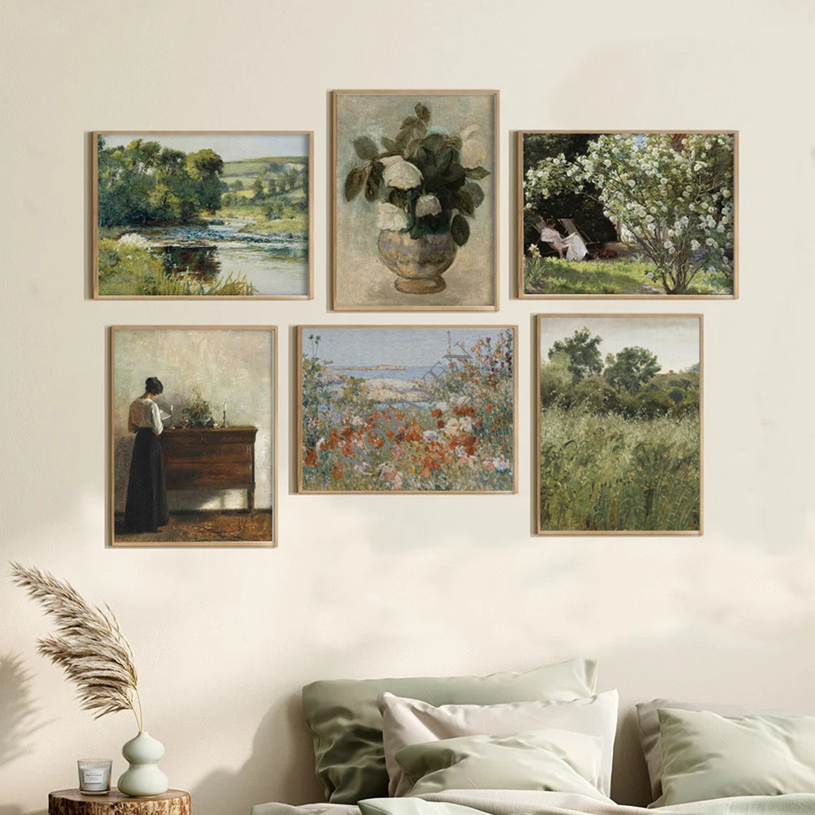 Landelijke natuur landschap mu - Victory Home Decor recensie en prijs