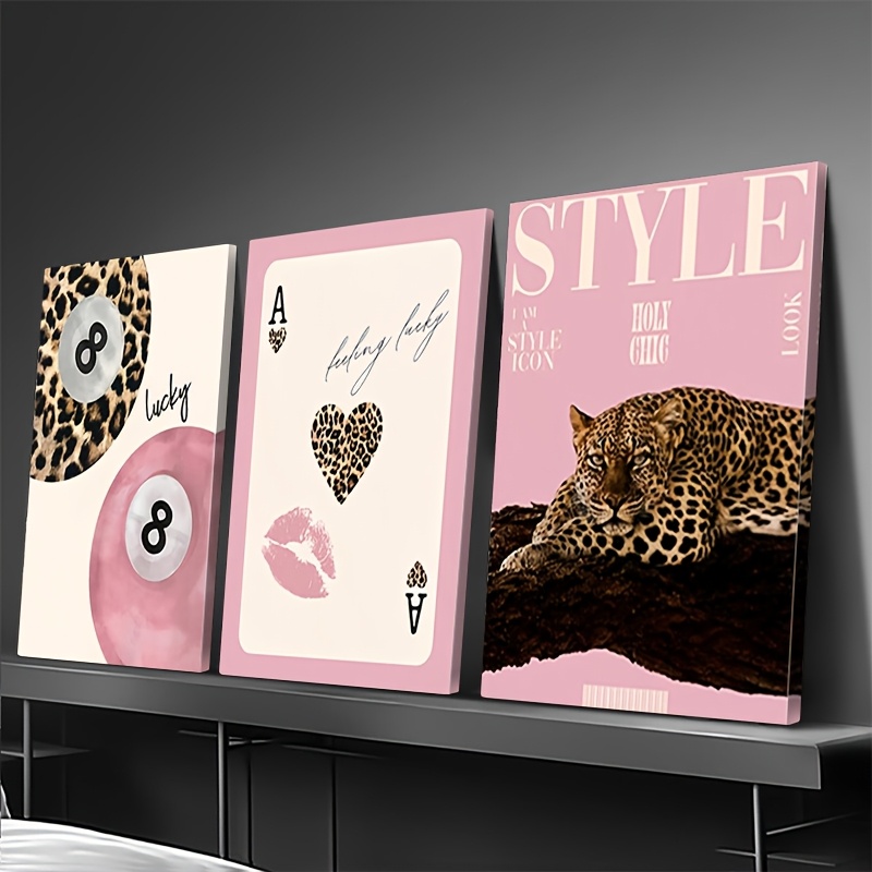 3 stuks luipaard- en cheetah-c - Home Decor Luxury recensie en prijs