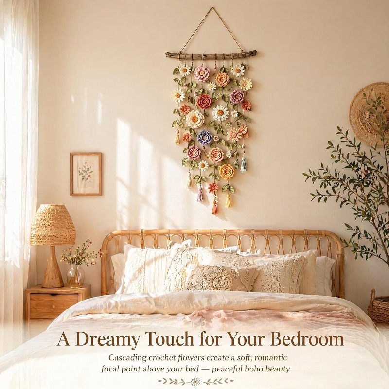 Nieuwe Boho handgemaakte katoe - Macrame Wall Hanging recensie en prijs