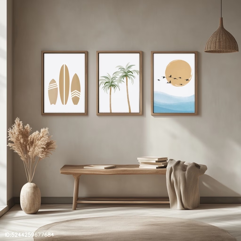 3pcsModern Boho Vogel, Zon, Pa - Home Decor Tree recensie en prijs