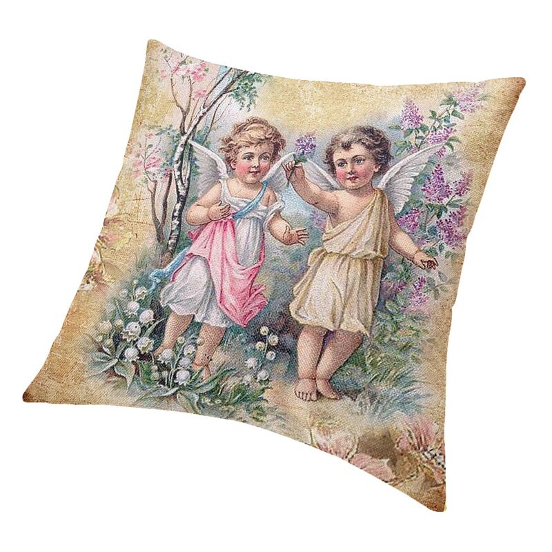 Victoriaanse engel vierkante k - Victory Home Decor recensie en prijs