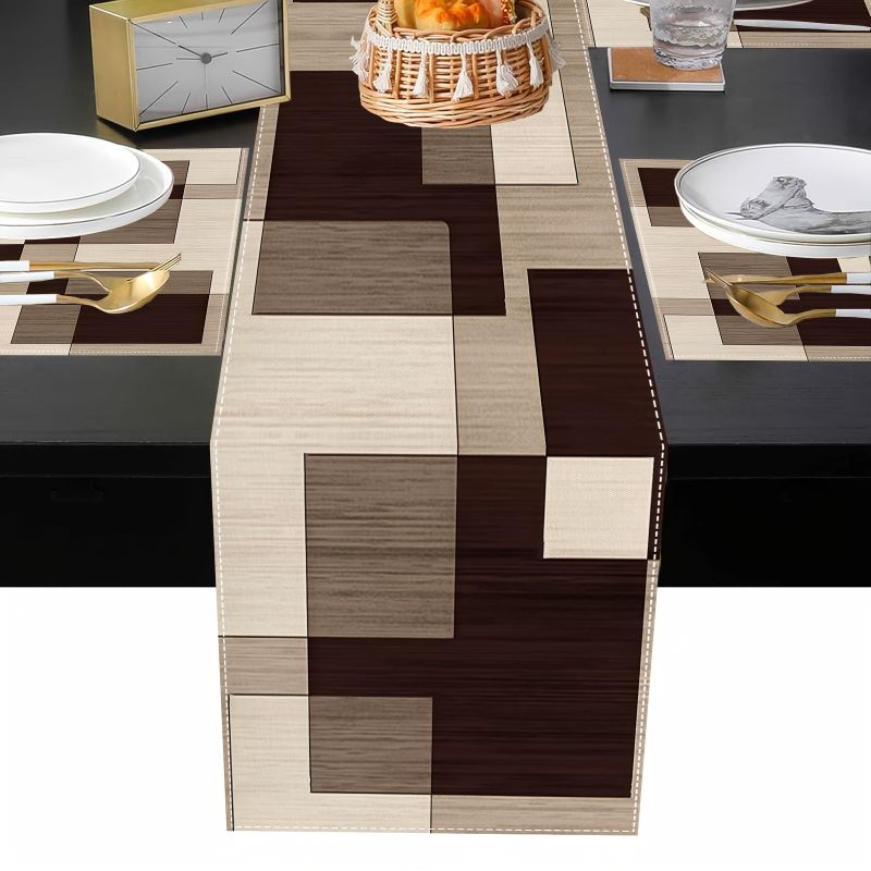 VIKAMA Maillard Tafelloper- en - Linen Table Runner recensie en prijs