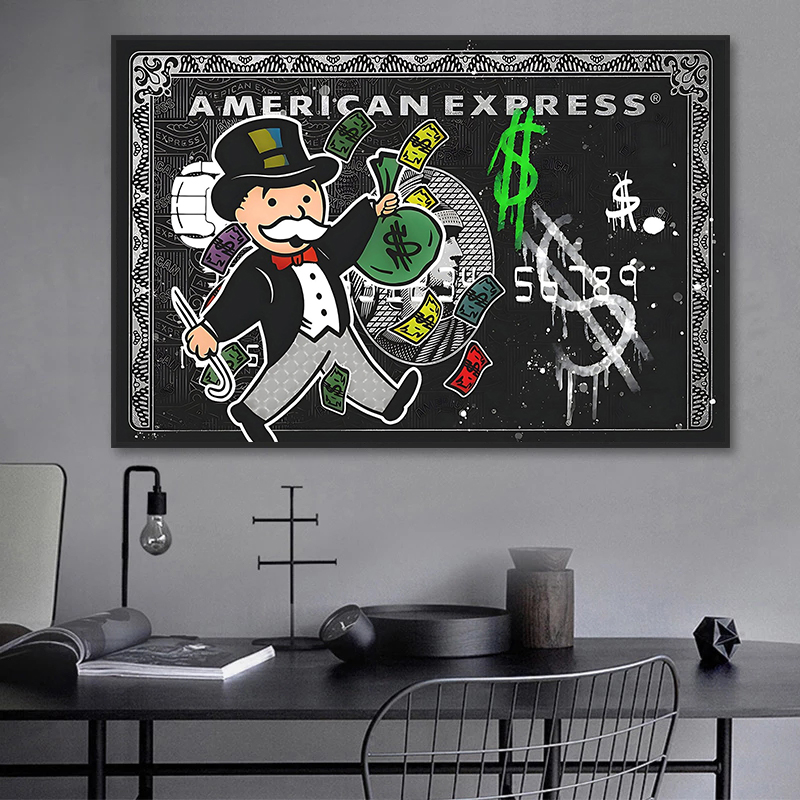 1 stuk frameloos, Alec Monopol - Home Decor Express recensie en prijs