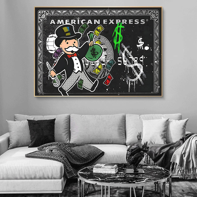 1 stuk frameloos, Alec Monopol - Home Decor Express recensie en prijs