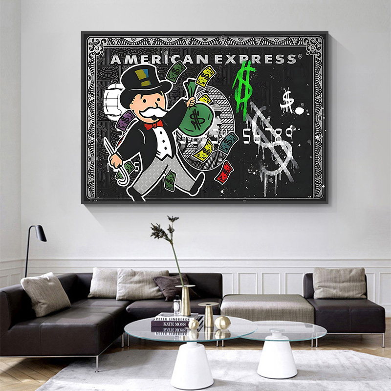 1 stuk frameloos, Alec Monopol - Home Decor Express recensie en prijs