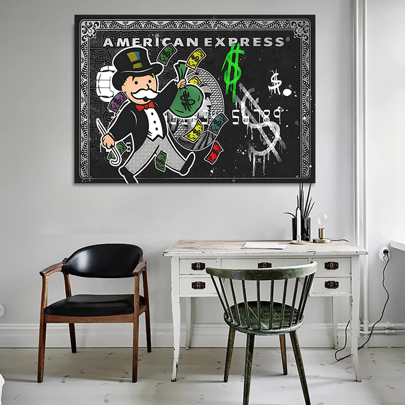 1 stuk frameloos, Alec Monopol - Home Decor Express recensie en prijs