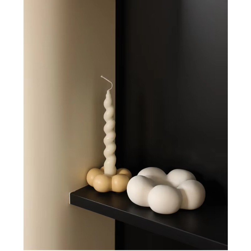 Bloemvormige draagbare witte p - Home Decor White recensie en prijs