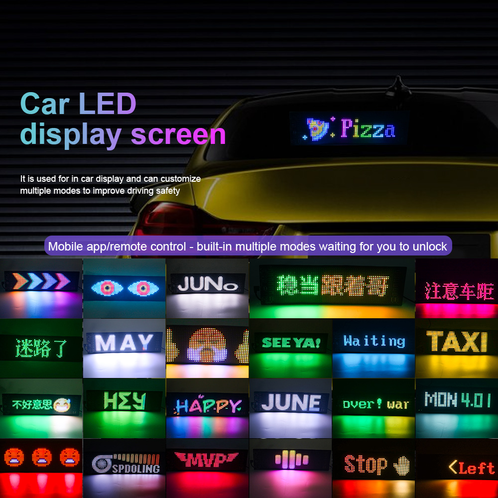 LED Matrix Pixel Panel Scrolle - Home Decor Inspo recensie en prijs