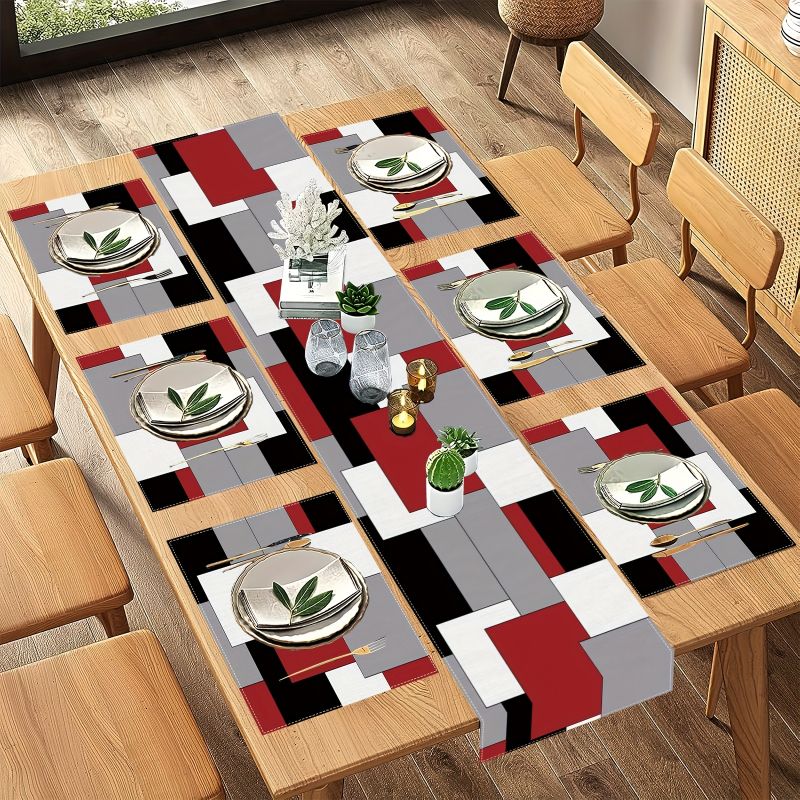 Moderne Minimalistische Contra - Linen Table Runner recensie en prijs