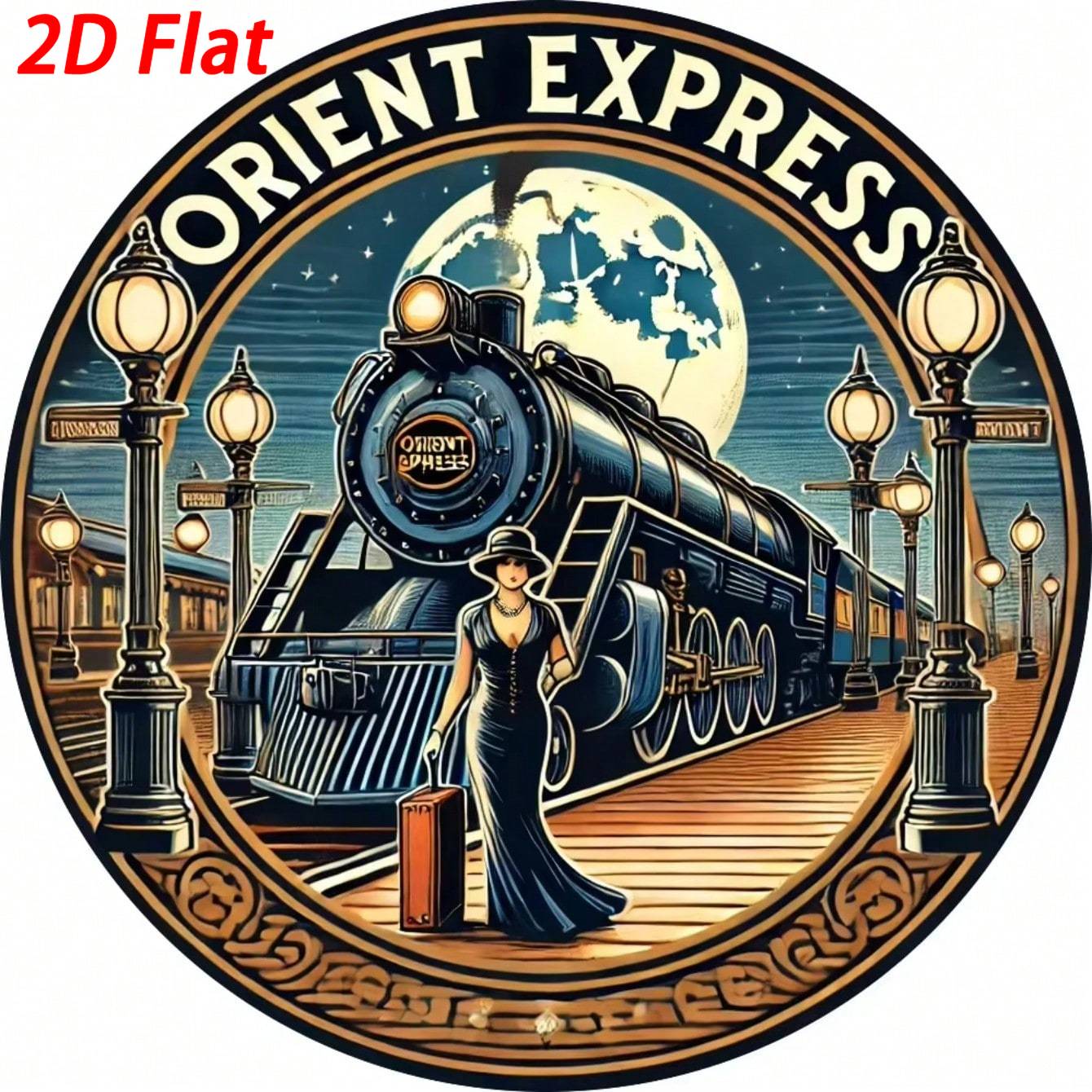 2026 2D plat houten Orient Exp - Home Decor Express recensie en prijs