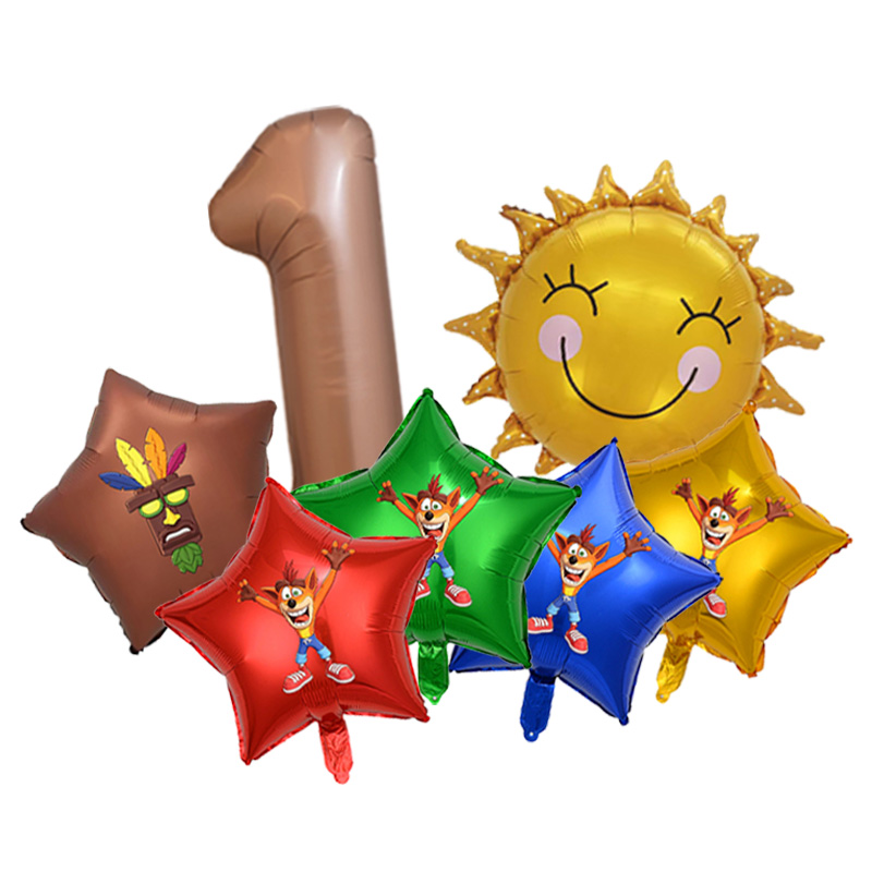 Crash Bandicoot Latex Ballonne - Home Decor Video recensie en prijs