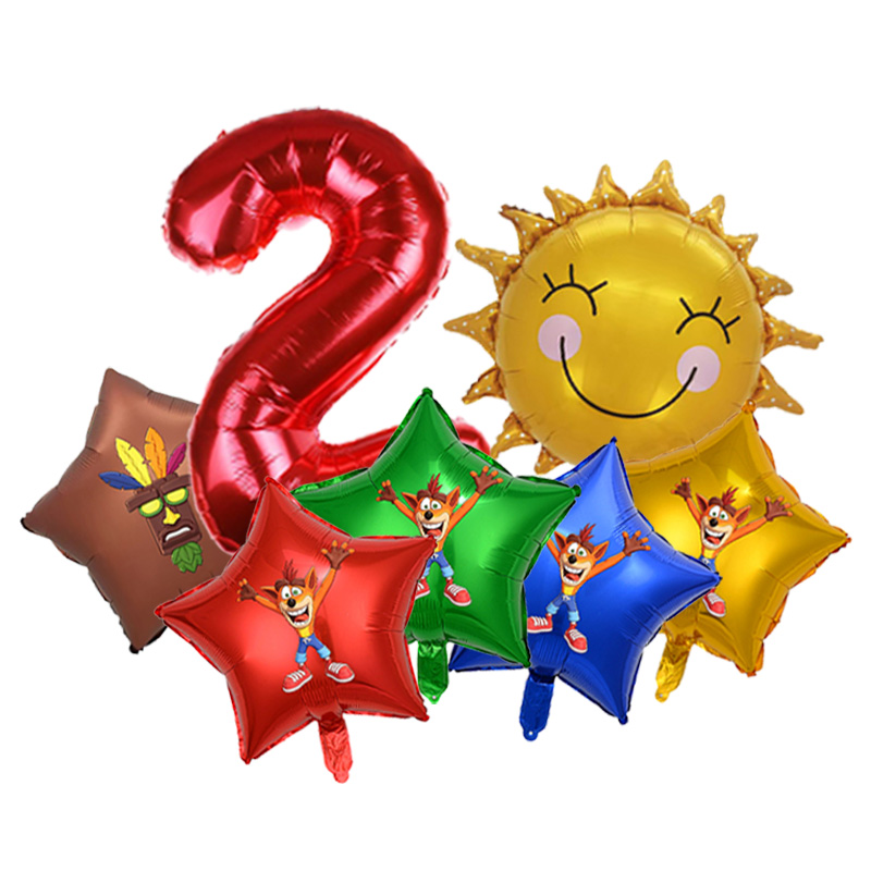 Crash Bandicoot Latex Ballonne - Home Decor Video recensie en prijs