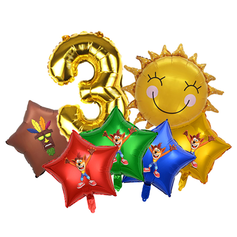 Crash Bandicoot Latex Ballonne - Home Decor Video recensie en prijs